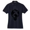 Ladies Heavyweight Cotton Pique Polo Thumbnail
