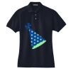 Ladies Heavyweight Cotton Pique Polo Thumbnail