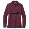 Ladies Silk Touch Long Sleeve Polo Thumbnail