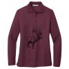 Ladies Silk Touch Long Sleeve Polo Thumbnail