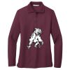 Ladies Silk Touch Long Sleeve Polo Thumbnail