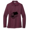 Ladies Silk Touch Long Sleeve Polo Thumbnail