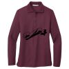 Ladies Silk Touch Long Sleeve Polo Thumbnail
