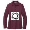 Ladies Silk Touch Long Sleeve Polo Thumbnail