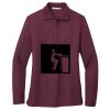 Ladies Silk Touch Long Sleeve Polo Thumbnail