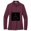Ladies Silk Touch Long Sleeve Polo Thumbnail