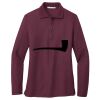 Ladies Silk Touch Long Sleeve Polo Thumbnail