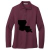 Ladies Silk Touch Long Sleeve Polo Thumbnail