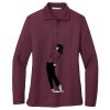Ladies Silk Touch Long Sleeve Polo Thumbnail