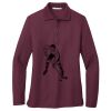 Ladies Silk Touch Long Sleeve Polo Thumbnail
