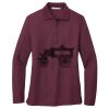 Ladies Silk Touch Long Sleeve Polo Thumbnail