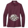 Ladies Silk Touch Long Sleeve Polo Thumbnail