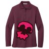 Ladies Silk Touch Long Sleeve Polo Thumbnail