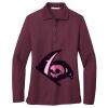 Ladies Silk Touch Long Sleeve Polo Thumbnail