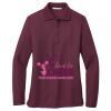 Ladies Silk Touch Long Sleeve Polo Thumbnail