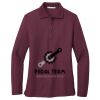 Ladies Silk Touch Long Sleeve Polo Thumbnail