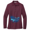 Ladies Silk Touch Long Sleeve Polo Thumbnail