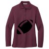 Ladies Silk Touch Long Sleeve Polo Thumbnail
