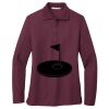 Ladies Silk Touch Long Sleeve Polo Thumbnail