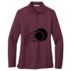 Ladies Silk Touch Long Sleeve Polo Thumbnail