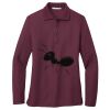 Ladies Silk Touch Long Sleeve Polo Thumbnail