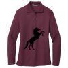 Ladies Silk Touch Long Sleeve Polo Thumbnail