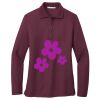 Ladies Silk Touch Long Sleeve Polo Thumbnail