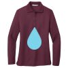 Ladies Silk Touch Long Sleeve Polo Thumbnail