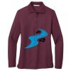 Ladies Silk Touch Long Sleeve Polo Thumbnail